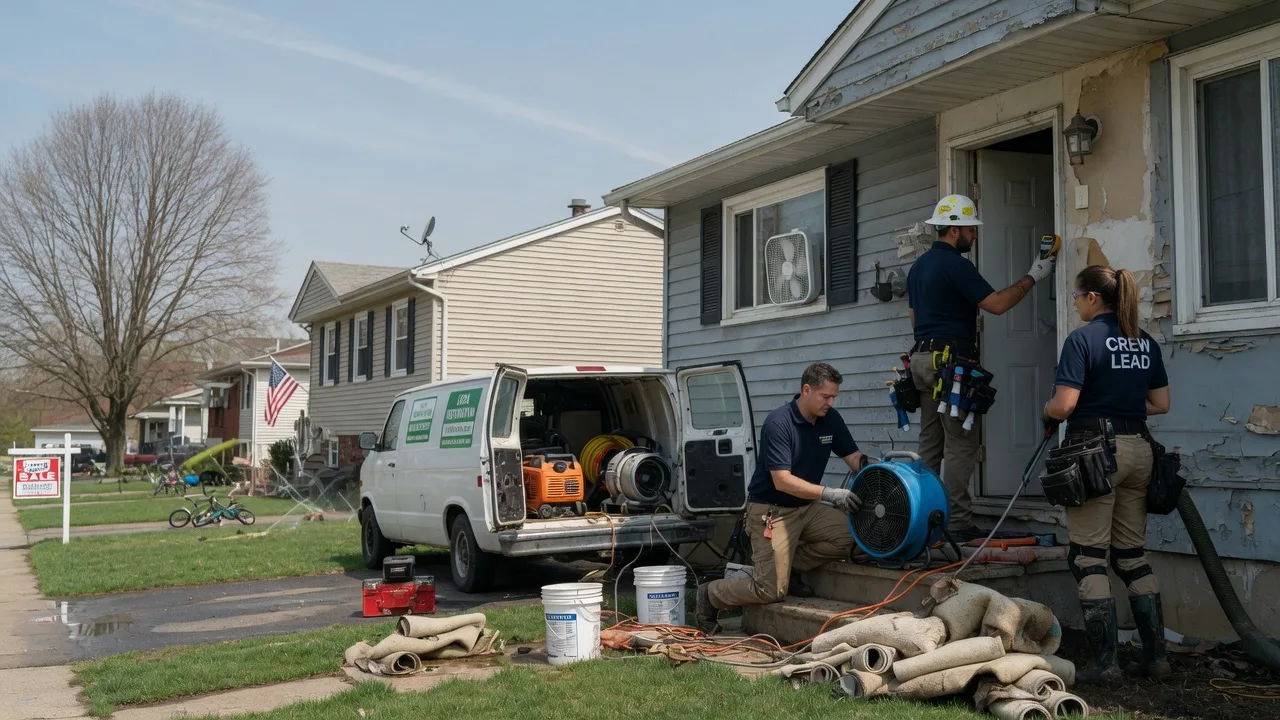 Flood Cleanup in Vader, WA near me