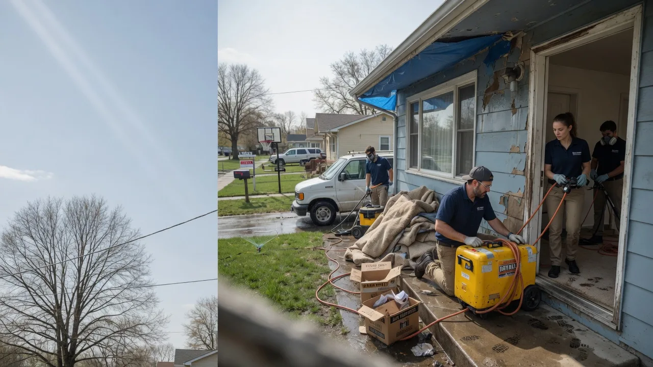 Basement Flood Cleanup in Vader, WA near me